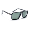 Eyejack Shine Black Square Polarized Sunglasses for Men & Women (6227PCL1117)