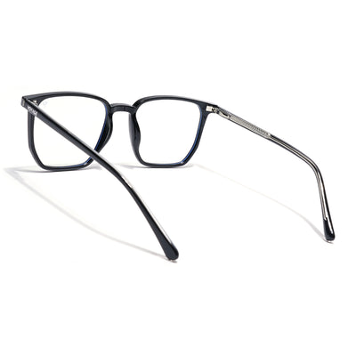 Voyage Black Wayfarer Clip-On Eyeglasses for Men & Women (6228FMG8633)