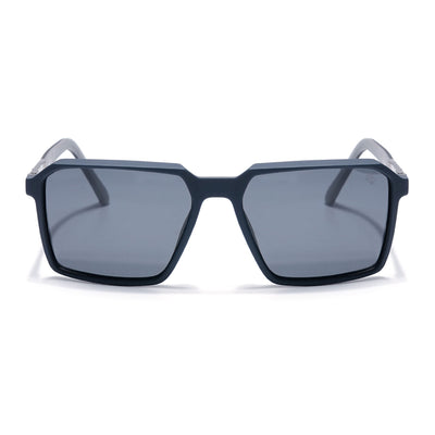 Eyejack Blue Square Polarized Sunglasses for Men & Women (6229PCL1123)