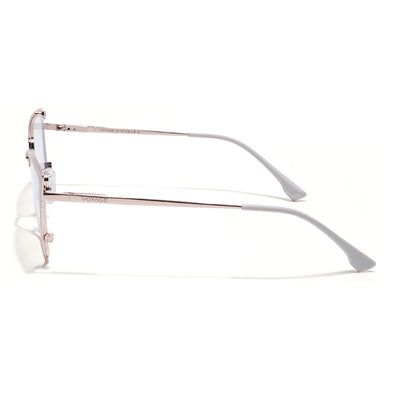 Voyage Golden & Cream Cateye Clip-On Eyeglasses for Women (6311FMG8611)