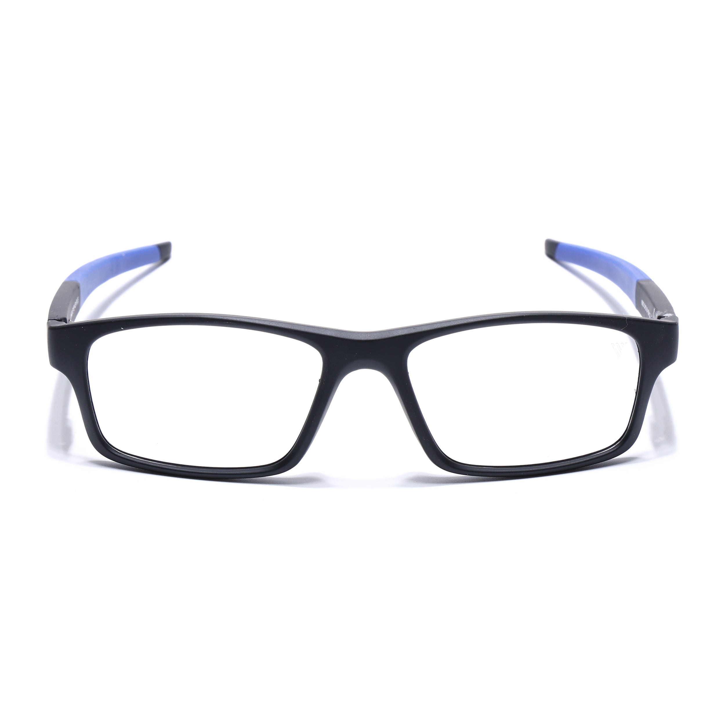 Voyage Active Black Rectangle Eyeglasses for Men & Women (6683MG5637-C3)