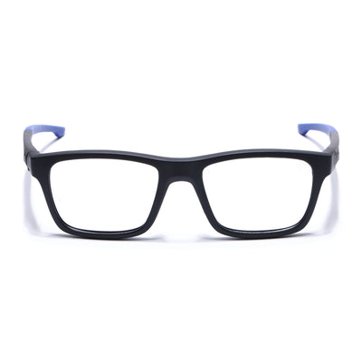 Voyage Active Black Square Eyeglasses for Men & Women (6684MG5643-C3)