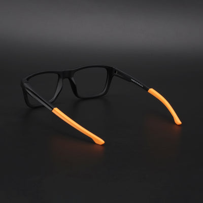 Voyage Active Black Square Eyeglasses for Men & Women (6684MG5646-C6)