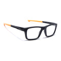 Voyage Active Black Square Eyeglasses for Men & Women (6684MG5646-C6)
