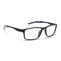 Voyage Active Black Rectangle Eyeglasses for Men & Women (6685MG5648-C2)