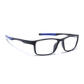 Voyage Active Black Rectangle Eyeglasses for Men & Women (6685MG5649-C3)