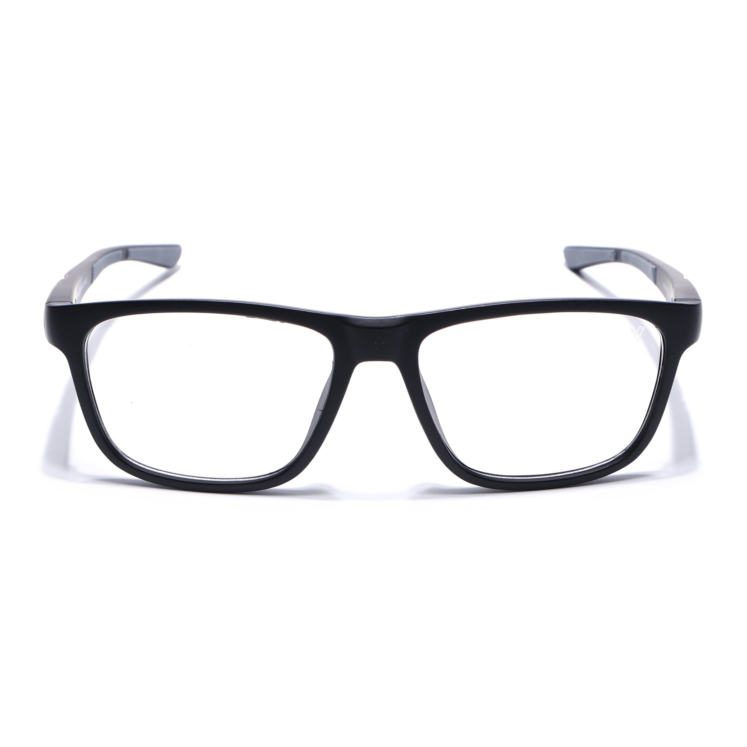 Voyage Active Black Square Eyeglasses for Men & Women (6686MG5654-C2)