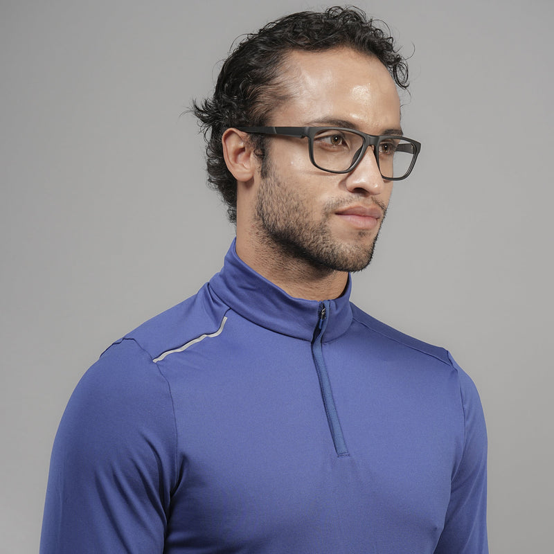 Voyage Active Black Square Eyeglasses for Men & Women (6686MG5658-C6)