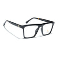 Eyejack Shine Black Wayfarer Eyeglasses for Men & Women (668803FCL2342)