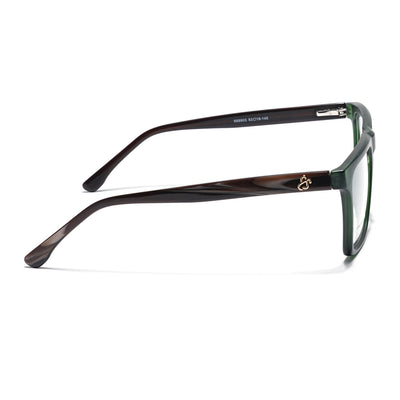 Eyejack Green Wayfarer Eyeglasses for Men & Women (668803FCL2349)