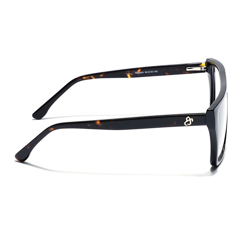 Eyejack Shine Black Wayfarer Eyeglasses for Men & Women (668804FCL2354)