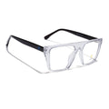 Eyejack Transparent Wayfarer Eyeglasses for Men & Women (668804FCL2362)