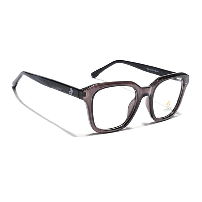 Eyejack Grey Wayfarer Eyeglasses for Men & Women (668810FCL2428)