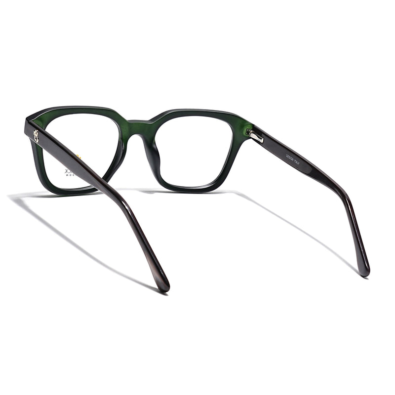 Eyejack Green Wayfarer Eyeglasses for Men & Women (668810FCL2433)