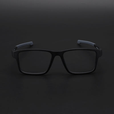 Voyage Active Black Square Eyeglasses for Men & Women (6689MG5672-C2)