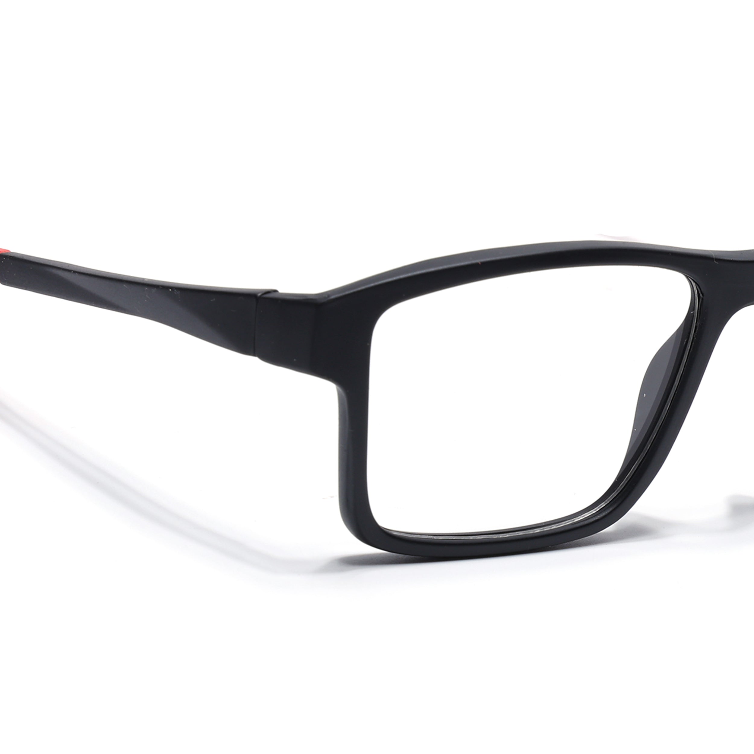 Voyage Active Black Square Eyeglasses for Men & Women (6689MG5675-C5)