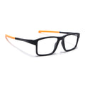 Voyage Active Black Square Eyeglasses for Men & Women (6689MG5676-C6)