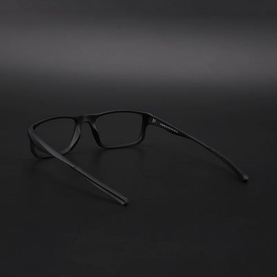 Voyage Active Black Rectangle Eyeglasses for Men & Women (6690MG5677-C1)