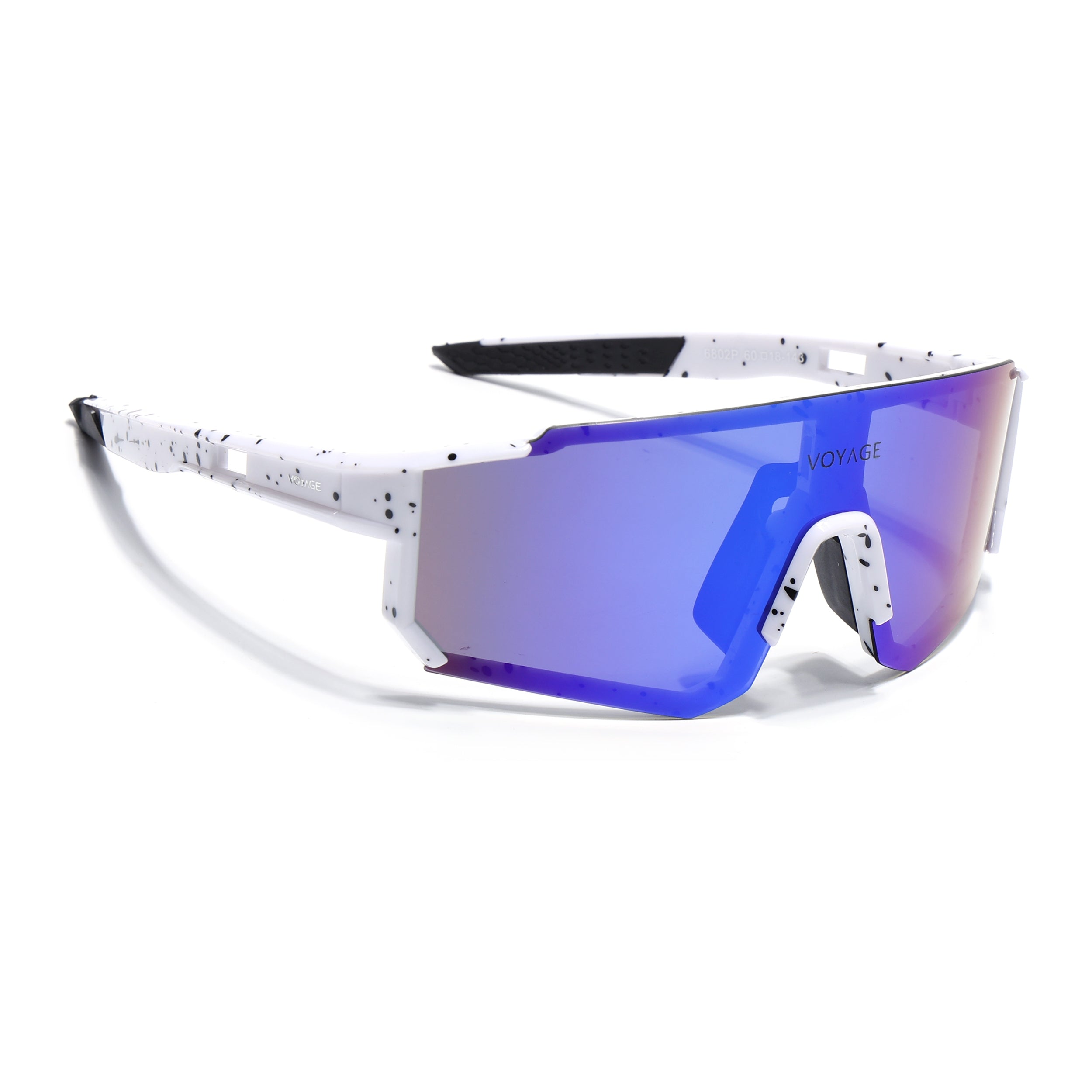Drift Polarized Sunglasses (Blue Lens | White Frame - PMG5600)