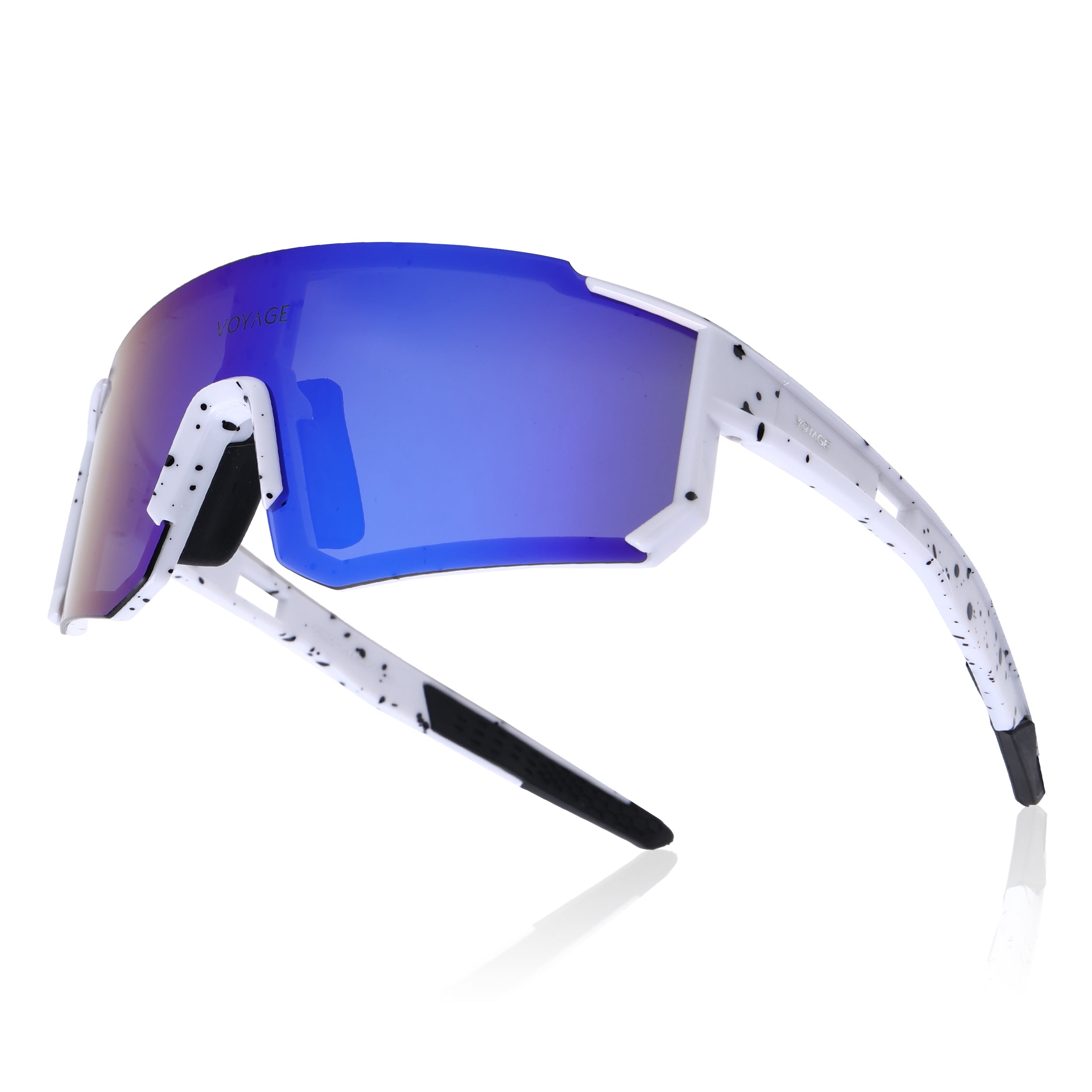 Drift Polarized Sunglasses (Blue Lens | White Frame - PMG5600)