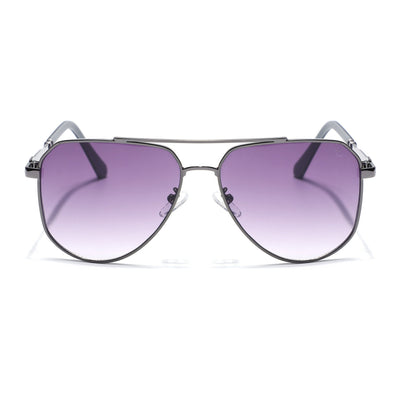 Eyejack Dark Grey Aviator Sunglasses for Men & Women (7013CL2123)