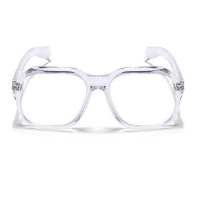 Voyage Transparent Square Eyeglasses for Men & Women (7015MG4993-C2)