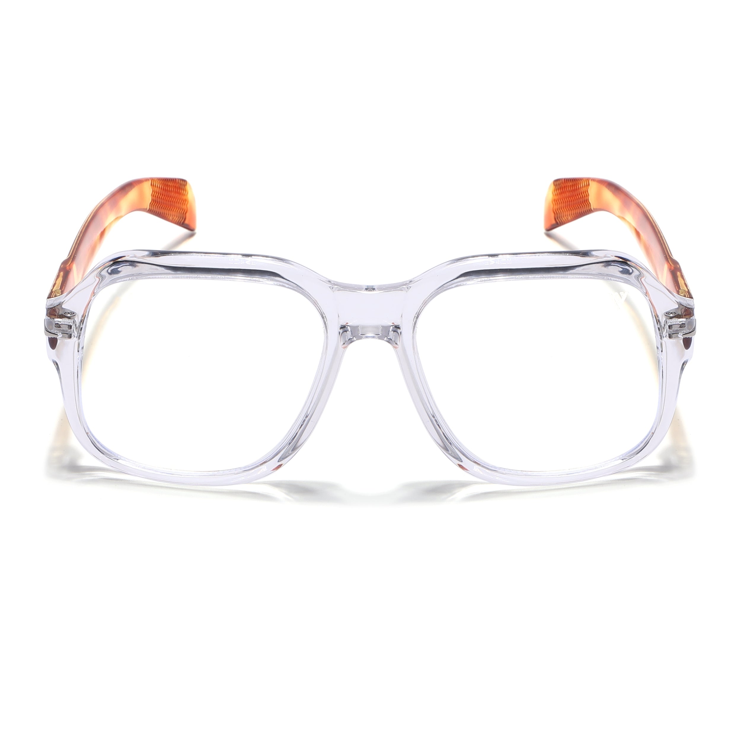 Voyage Transparent Square Eyeglasses for Men & Women (7015MG4996-C5)