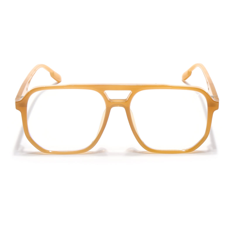Voyage Maverick Orange Wayfarer Eyeglasses for Men & Women (7016MG5006-C4)