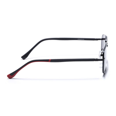 Dawn - Black Rectangle Sunglasses I (7035CL2125)