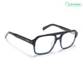 Voyage Glaze Navy Blue Square Acetate Eyeglasses for Men & Women (7065SLMG6477-C5)
