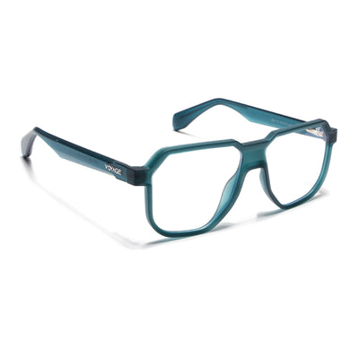 Prizm | Sea Green Hexagonal Eyeglasses for Men & Women (7118FMG6723-C6)