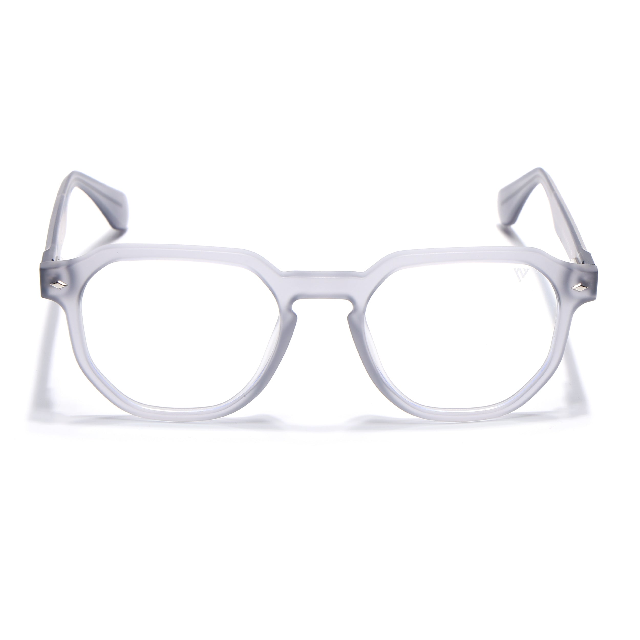 Prizm 2.0 | Dark Grey Round Eyeglasses for Men & Women (7122FMG7302-C2)