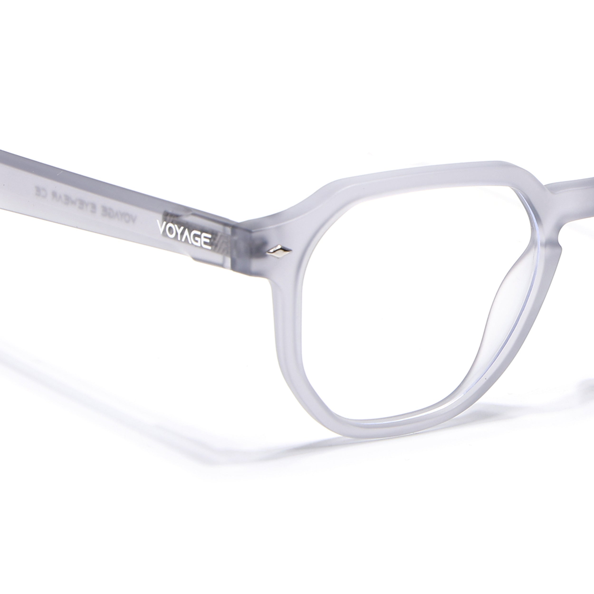 Prizm 2.0 | Dark Grey Round Eyeglasses for Men & Women (7122FMG7302-C2)