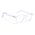 Prizm 2.0 | Transparent Round Eyeglasses for Men & Women (7122FMG7303-C3)