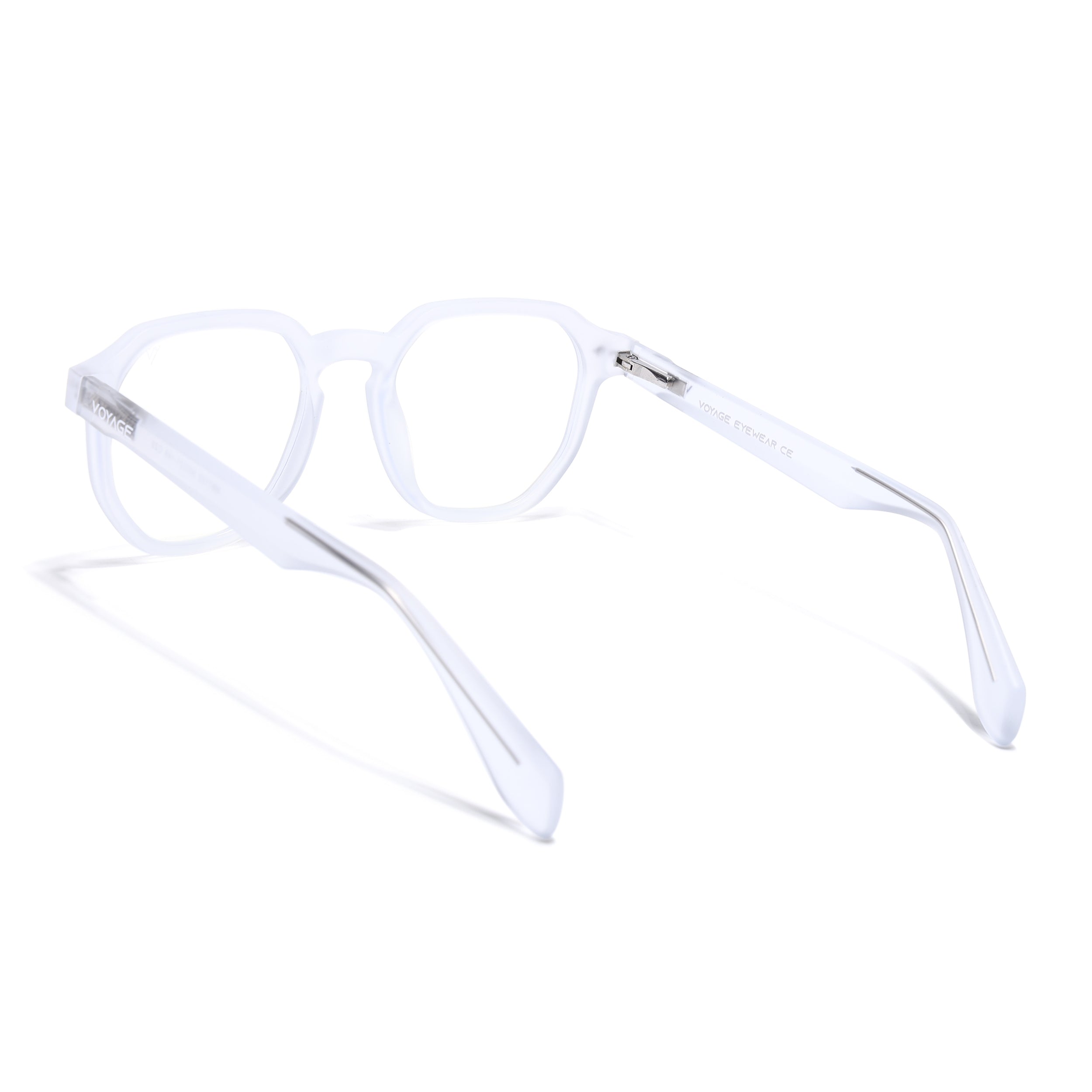 Prizm 2.0 | Transparent Round Eyeglasses for Men & Women (7122FMG7303-C3)