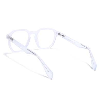 Prizm 2.0 | Transparent Round Eyeglasses for Men & Women (7122FMG7303-C3)