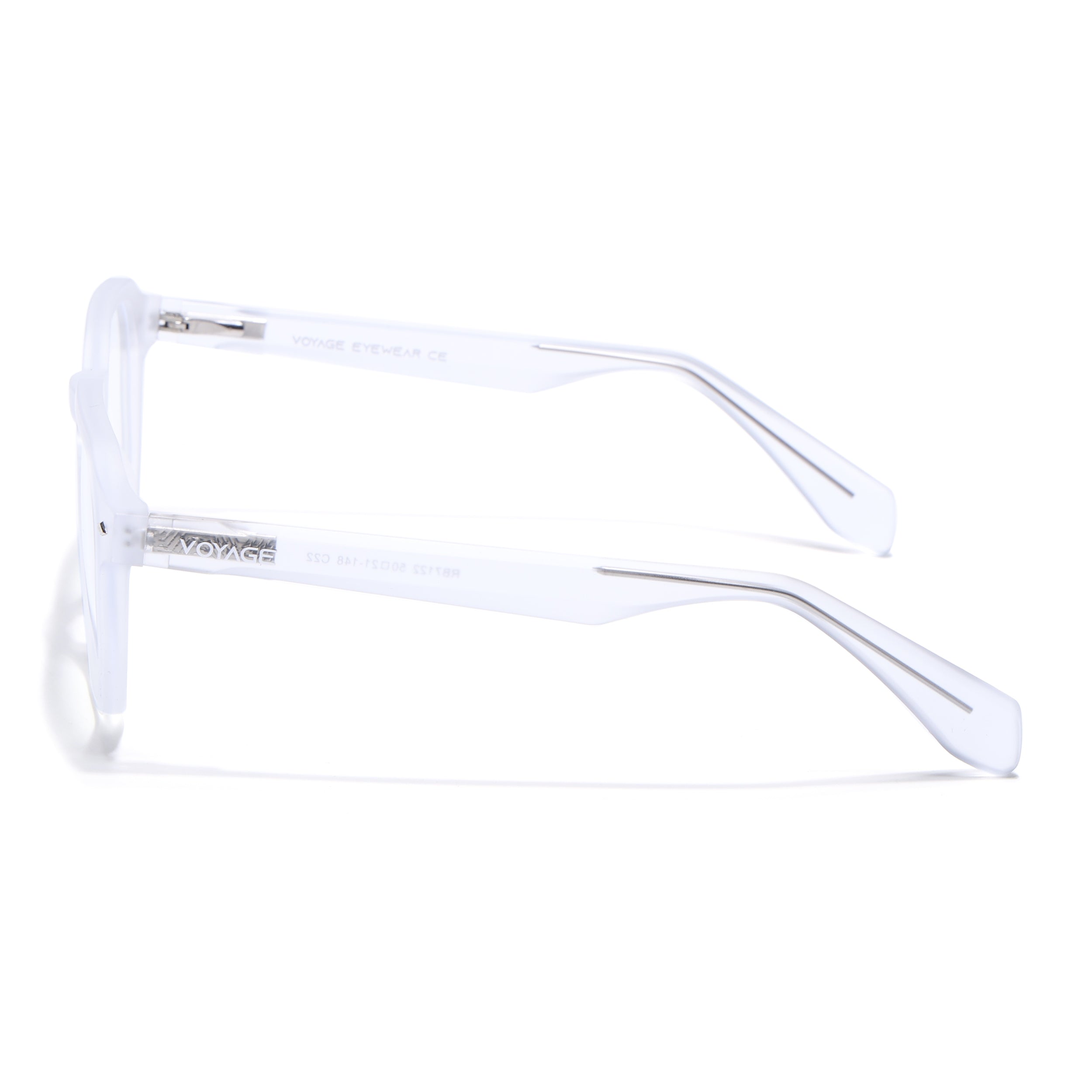 Prizm 2.0 | Transparent Round Eyeglasses for Men & Women (7122FMG7303-C3)