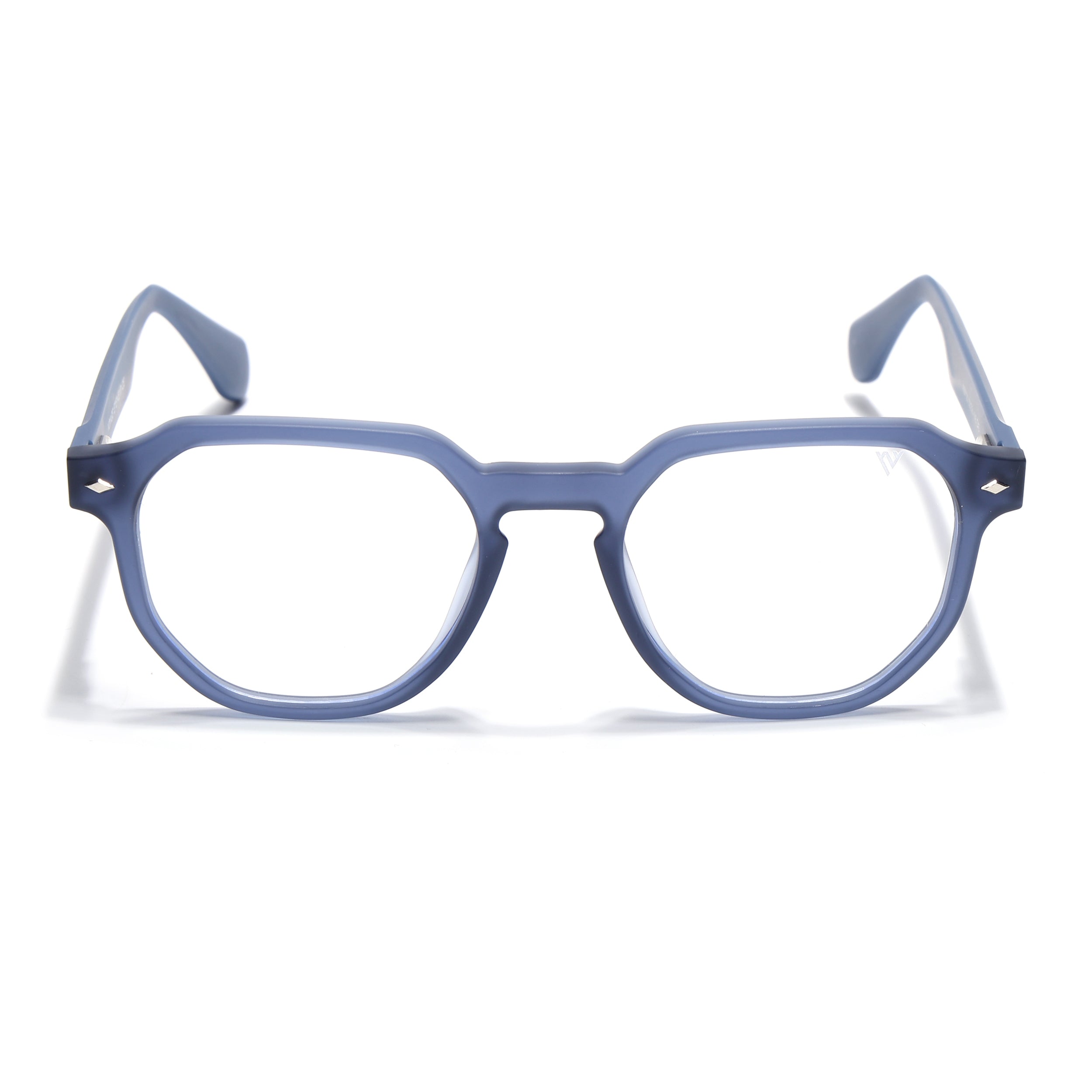 Prizm 2.0 | Blue Round Eyeglasses for Men & Women (7122FMG7305-C5)