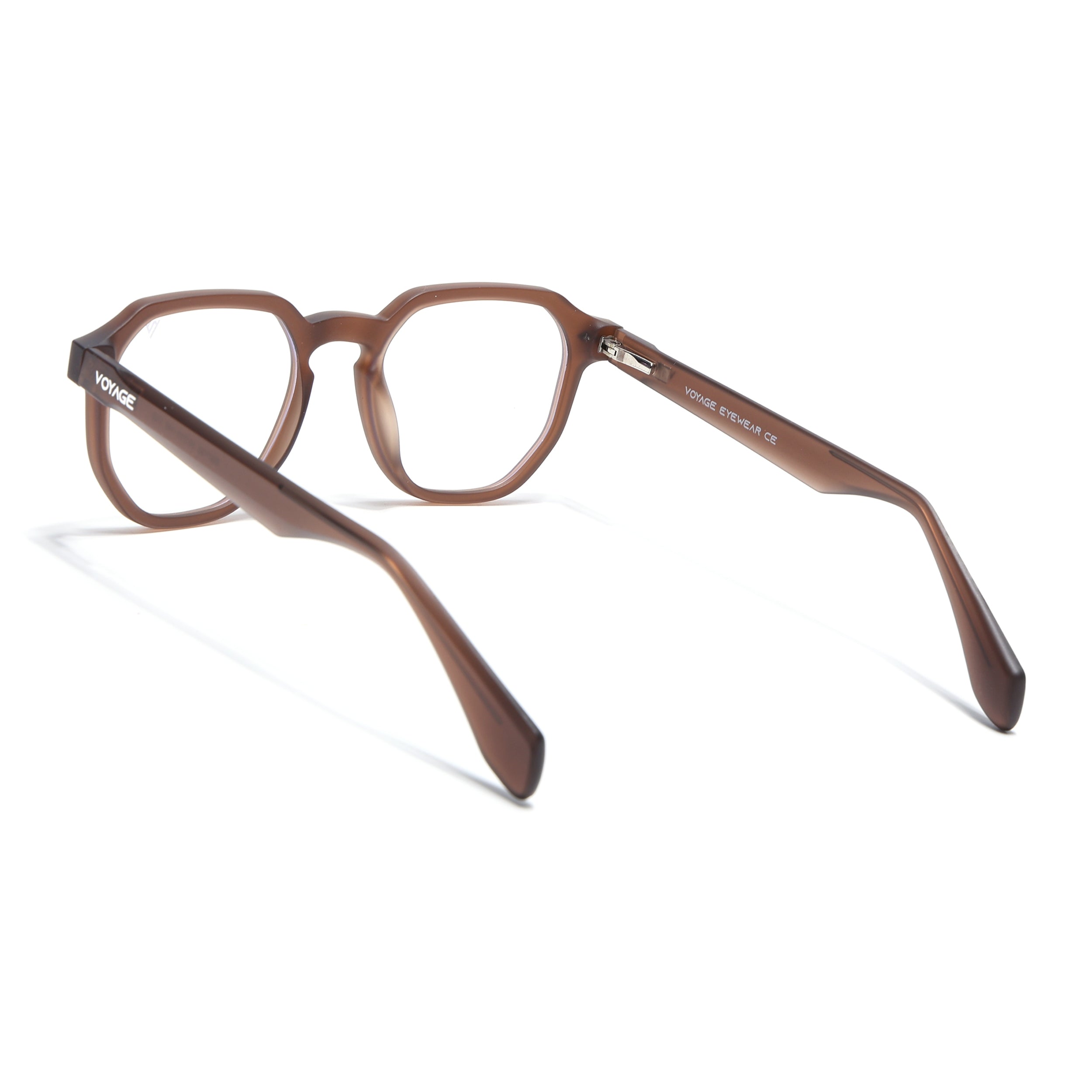Prizm 2.0 | Brown Round Eyeglasses for Men & Women (7122FMG7308-C8)