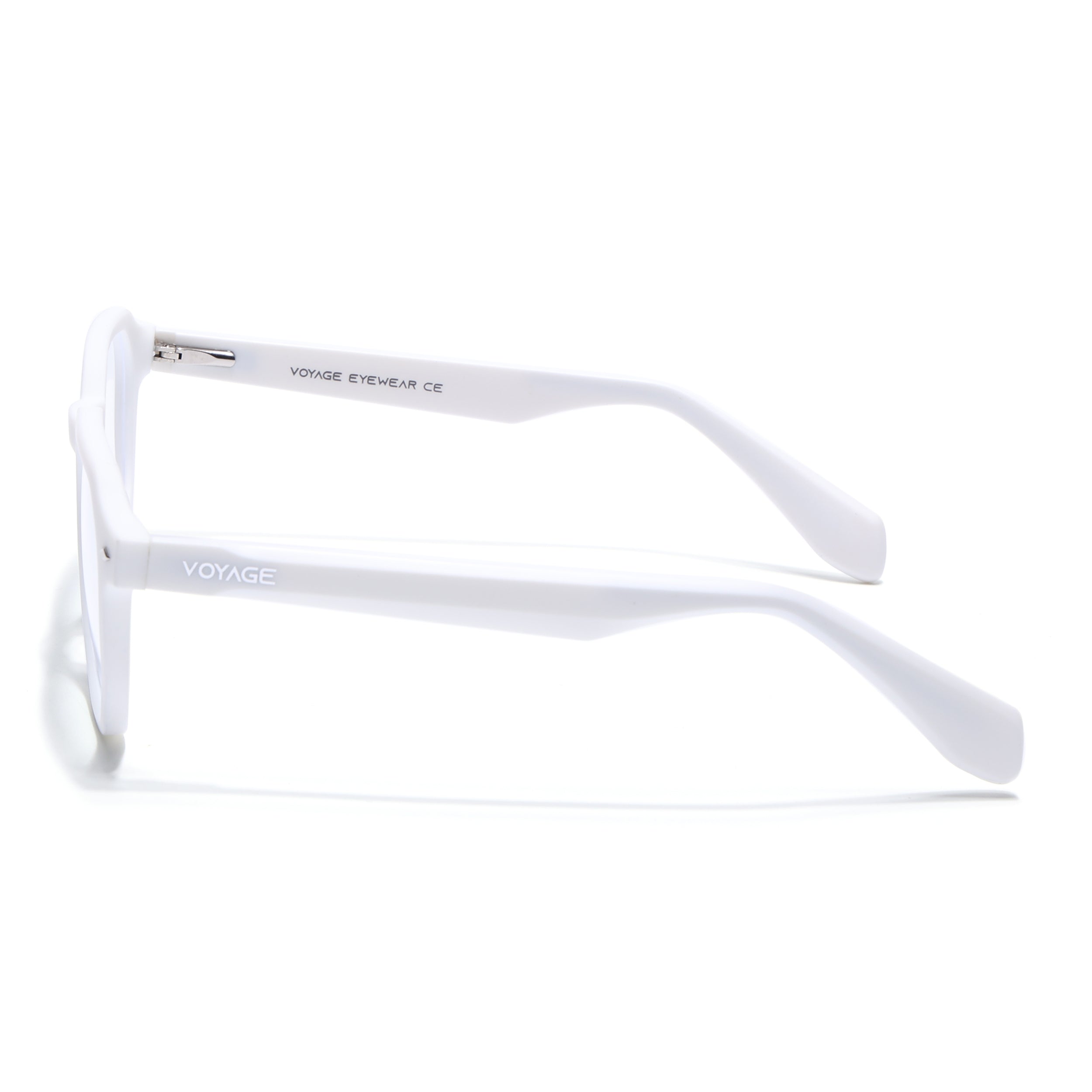 Prizm 2.0 | White Round Eyeglasses for Men & Women (7122FMG7309-C9)