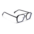 Voyage Black Wayfarer Eyeglasses for Men & Women (7177MG5267-C1)