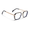 Voyage Black & Golden Wayfarer Eyeglasses for Men & Women (7177MG5268-C2)