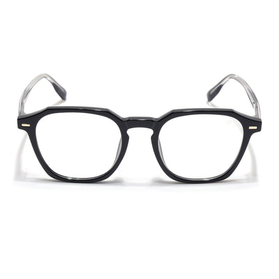 Voyage Black Wayfarer Eyeglasses for Men & Women (72014MG4398-C1)