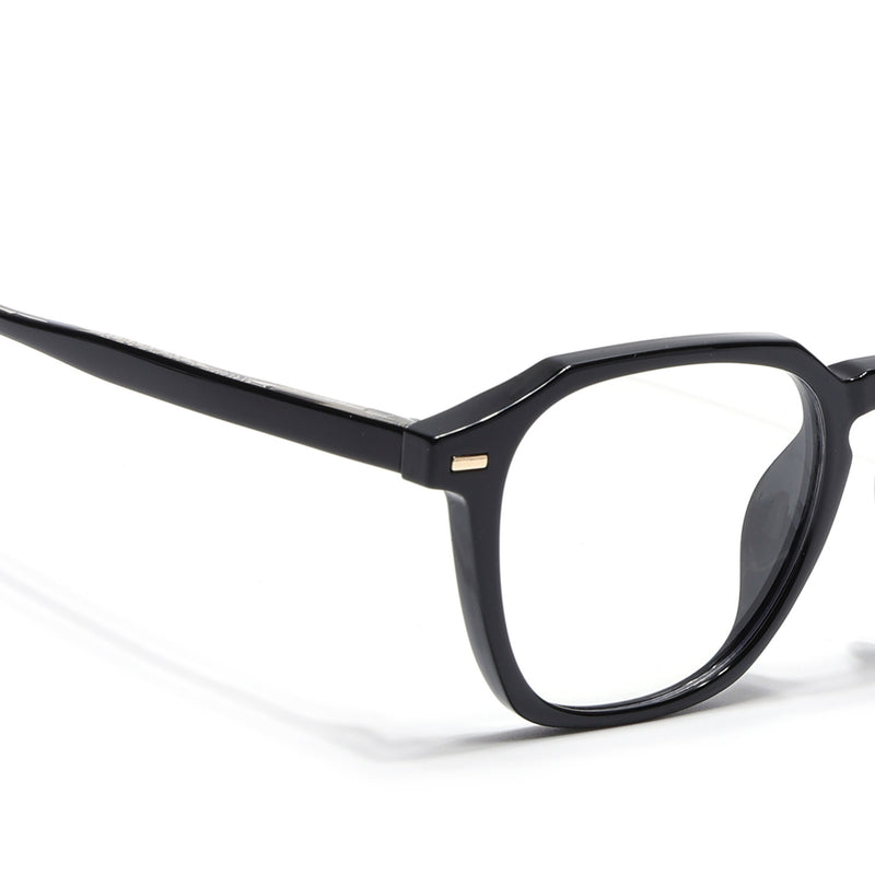 Voyage Black Wayfarer Eyeglasses for Men & Women (72014MG4398-C1)