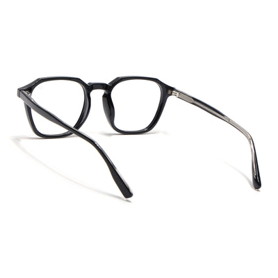 Voyage Black Wayfarer Eyeglasses for Men & Women (72014MG4398-C1)