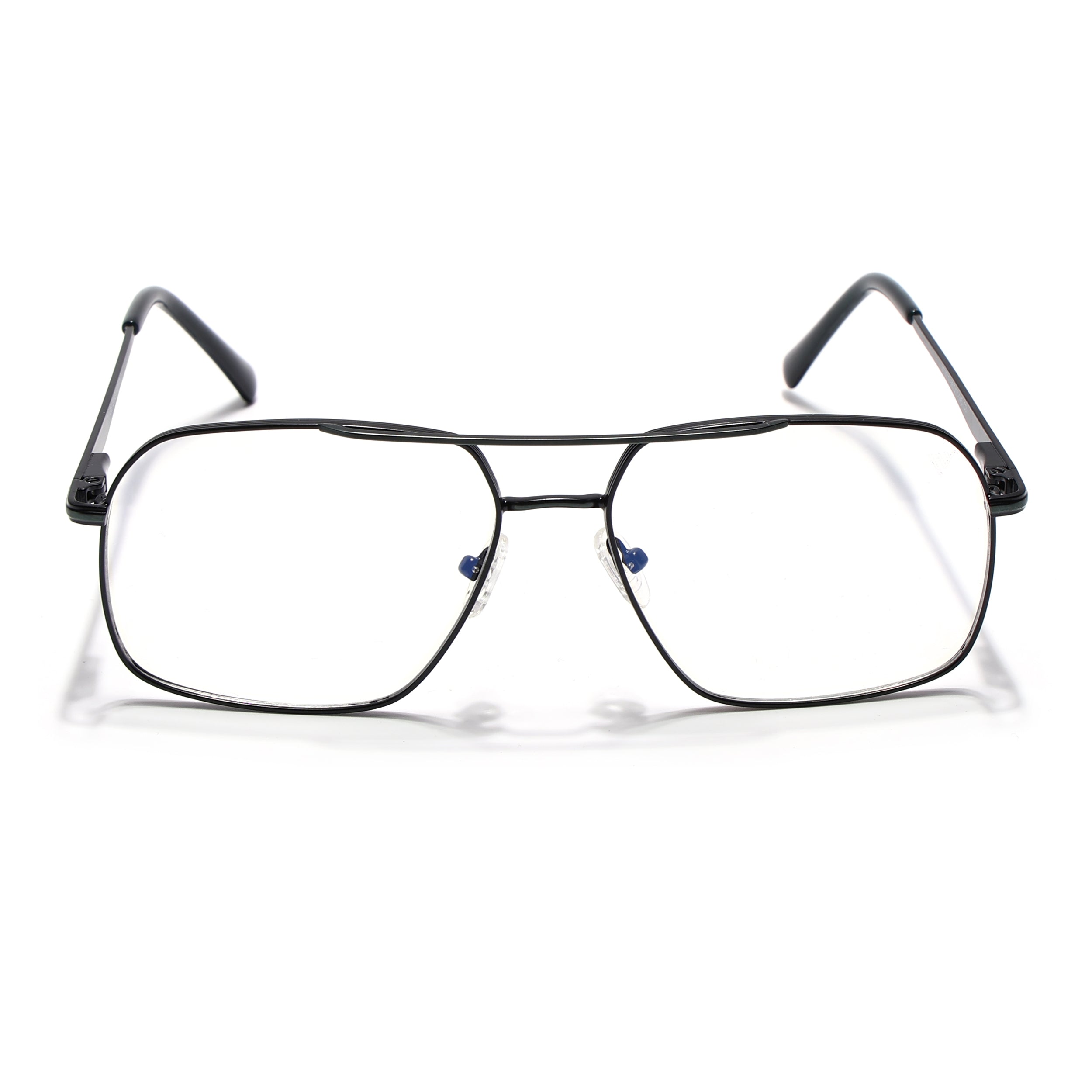 Voyage Black Wayfarer Eyeglasses for Men & Women (73013FMG7065-C1)