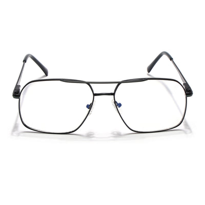 Voyage Black Wayfarer Eyeglasses for Men & Women (73013FMG7065-C1)