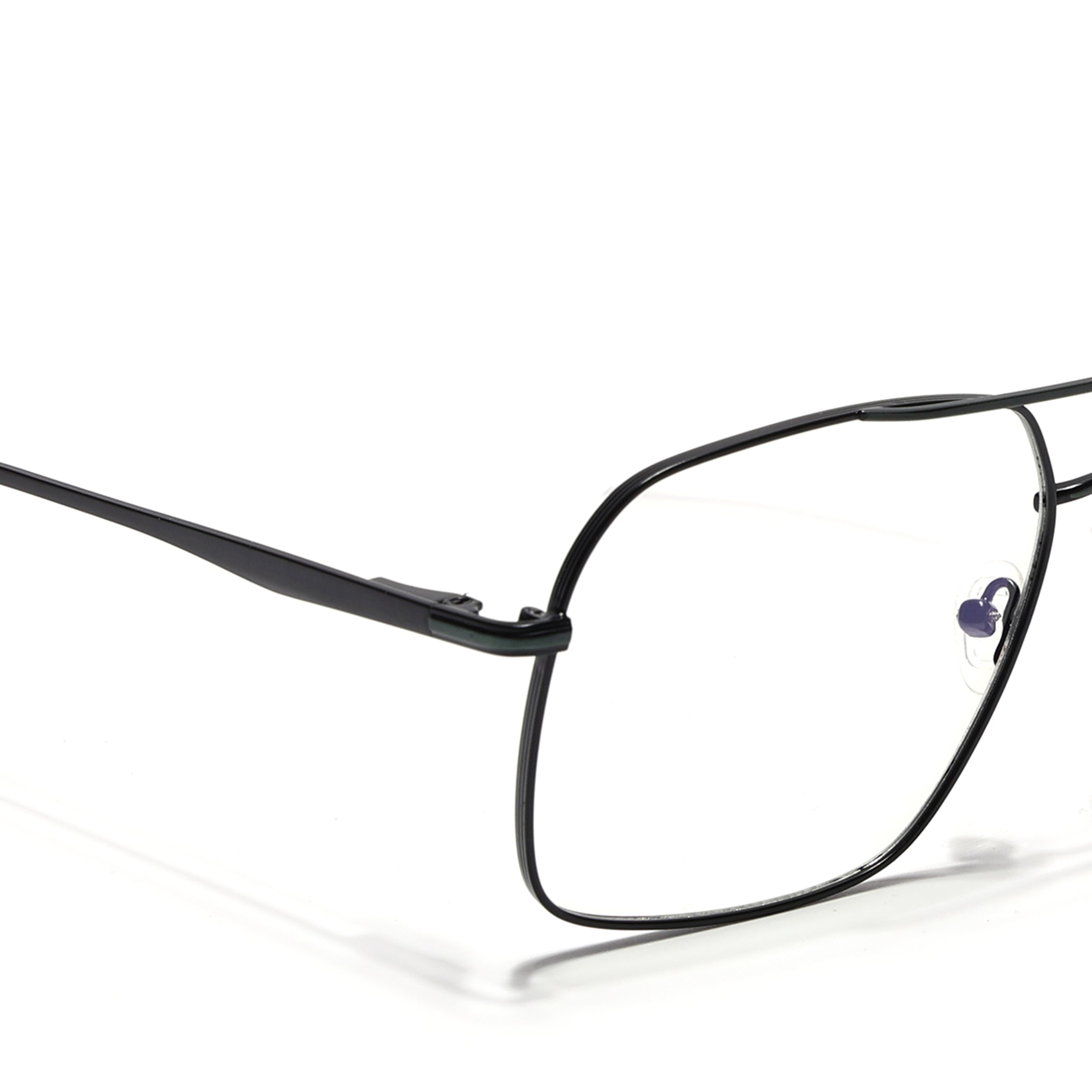 Voyage Black Wayfarer Eyeglasses for Men & Women (73013FMG7065-C1)