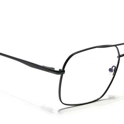 Voyage Black Wayfarer Eyeglasses for Men & Women (73013FMG7065-C1)