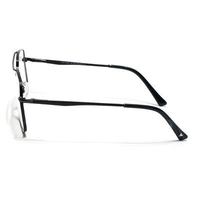Voyage Black Wayfarer Eyeglasses for Men & Women (73013FMG7065-C1)
